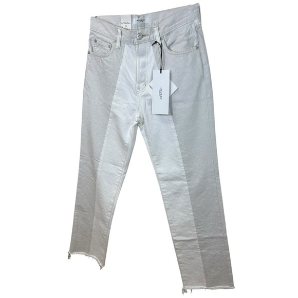 Moussy Vintage - NWT Womens Jeans, “Raintrec Straight Colorblock" Grey - Size 25 - Picture 6 of 16